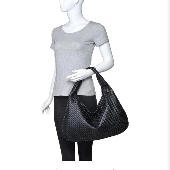 Urban expressions weave woven hobo black - Picture 5 of 6